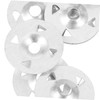 KONTONTY 100pcs Foam Insulation Board Washers for Foam Board Board
