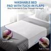 ViraCare 1 x Washable Incontinence Bed Pads with Tucks/Flaps |