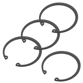 PATIKIL 4 Pcs Internal Retaining Rings, 72mm C-Clip Snap Ring 65 Manganese Steel Internal Retaining Circlip Snap for Automotive Grooved Shafts Stud