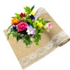 Jute Table Runner 30 x 275 cm Natural Hessian Table