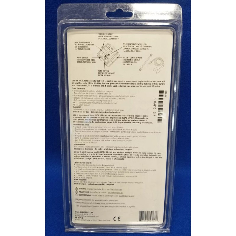 Ideal 62-160 Pro Tone Generator