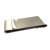 SHOWERORO Stainless Steel Money Clip Wallet Slim Three-folding Credit Card