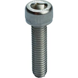 TRUSCO Y154-0830 Hex Socket Screw Steel, Plated, Full Thread, M8 x 30, 11 Pieces
