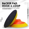 JUSTCUT 4, 5, 7, Inch Backer Pad Hook & Loop/PSA