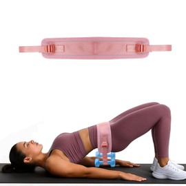 CHEERYMAGIC Hip Thrust Belt Booty Belt for Hip Thrust Weightlifting Load for attaching dumbbellsfor Hips Exercises Glute Bridge Butt Workout Plank Push-ups A6YLTTYD