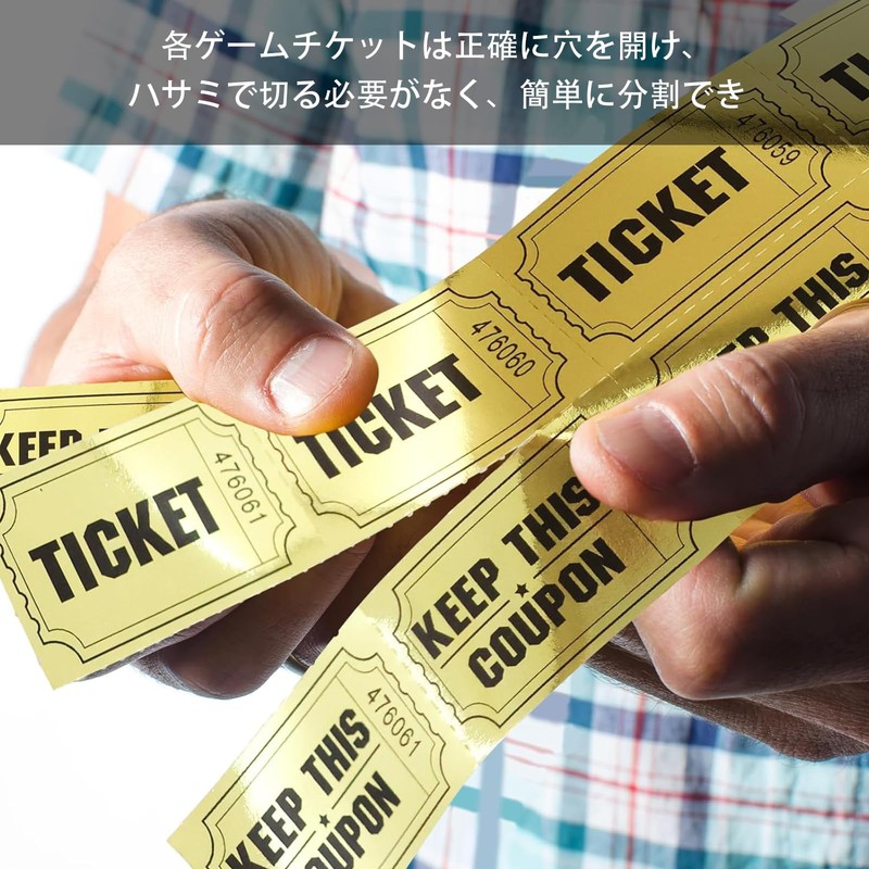 SOYANGNEK Party Tickets, 1000 Roll, Raffle Tickets, Game Tickets, Event