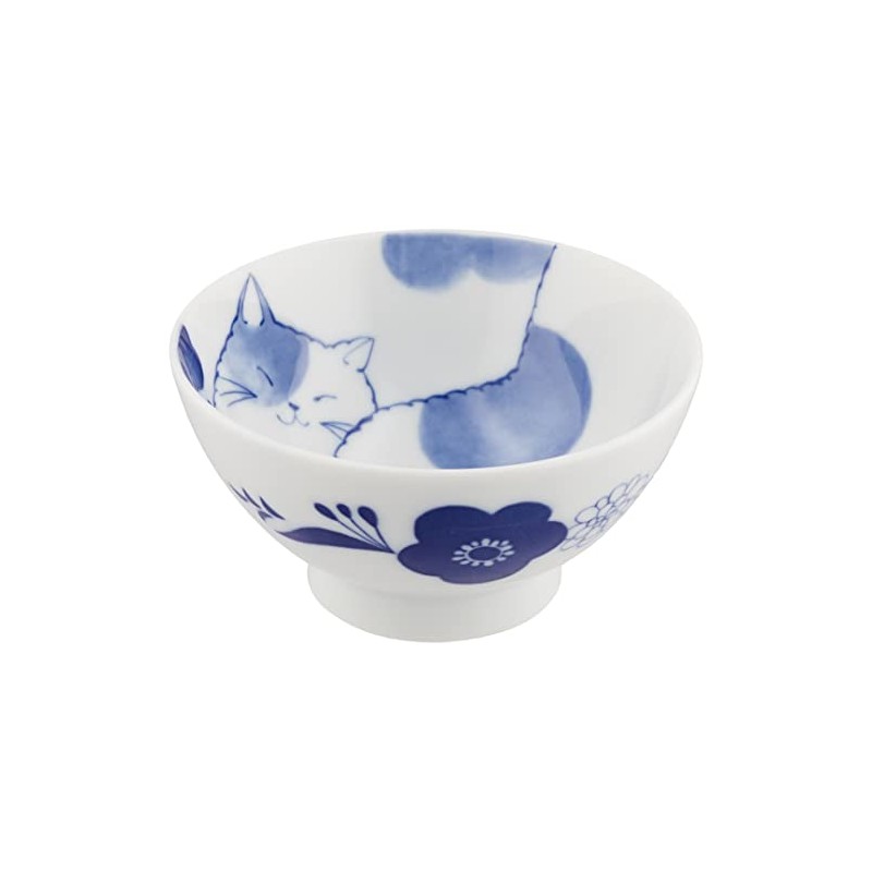 Ceramic-ai 23192 Small Cat Rice Bowl