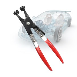 Soldering Pliers Universal Car Hose Clamp Pliers with Straight Neck for Hose Clamps Removal and Installation Tool Car Repair Tool