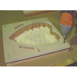 Woodline Bowl and Tray Dog Bone Template
