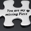 Missing Puzzle Piece Gift for Girlfriend Boyfriend Pocket Marriage Proposal
