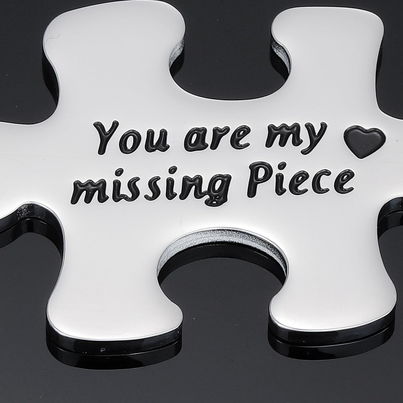 Missing Puzzle Piece Gift for Girlfriend Boyfriend Pocket Marriage Proposal