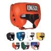 Ringside Competition-Like Boxing Headgear with Cheeks Large, Red