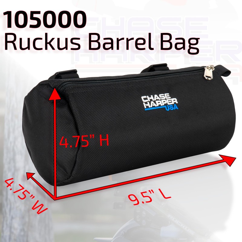Chase Harper USA Ruckus Barrel Bag - Highly Durable Industrial
