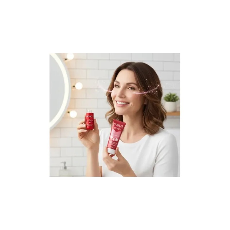 Rutina Ponds Hexyl Retinol Antiedad Serum + Crema Dia/noche