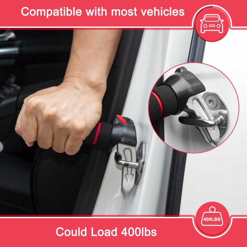 TONINT 3 in 1 Car Door Handle for Elderly Car