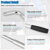 GAOLAOSY Telescoping Lug Wrench, Automotive Wheel Lug Wrench with 17/19