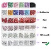 Nail Gems, Flat Back Crystal Rhinestones with Pick Up Tweezer