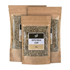 Lowhill Valley Gotu Kola Leaf - Centella asiatica Herbal Tea for Brain Boosting and Wellness – No Additives or Preservatives – Responsibly Sourced 150g
