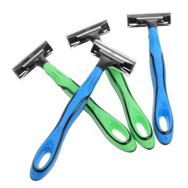 SAFIGLE 4pcs Men's Grooming Razor Portable Shaving Device for for Sensitive Skin for Hair Removal