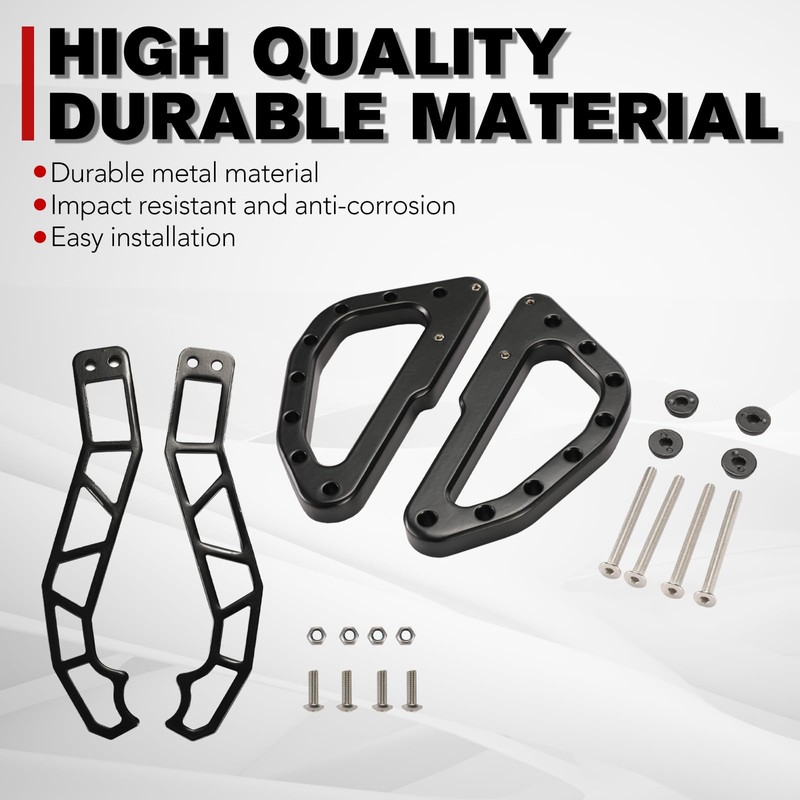 A & UTV PRO 2PCS Door Handles & 2PCS Roll