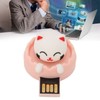 U DISK USB2.0 Interface Hot Swap Cat Cartoon Style Portable