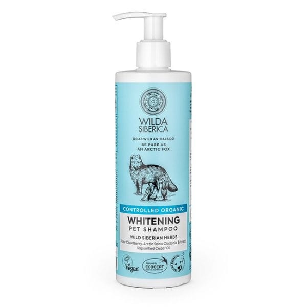 Wilda Siberica Controlled Organic Whitening Pet Shampoo 400 ml
