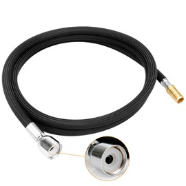 K-1219935-BC Faucet Hose for Pull Down Kitchen Fauceth, 67 Inch Bright Chrome Finish Pull Out kitchen sink hose, Faucet Replacement Parts K-1304674-BC Faucet Hose