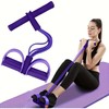 6-Tube Elastic Resistance Band for Exercise – Multi-Function Pedal Puller