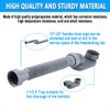 Low Profile 1 1/2 P Trap, Flexible Bathtub Shower Drain