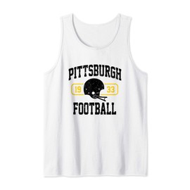 Pittsburgh Football Athletic Vintage Sports Team Fan Gift Tank Top