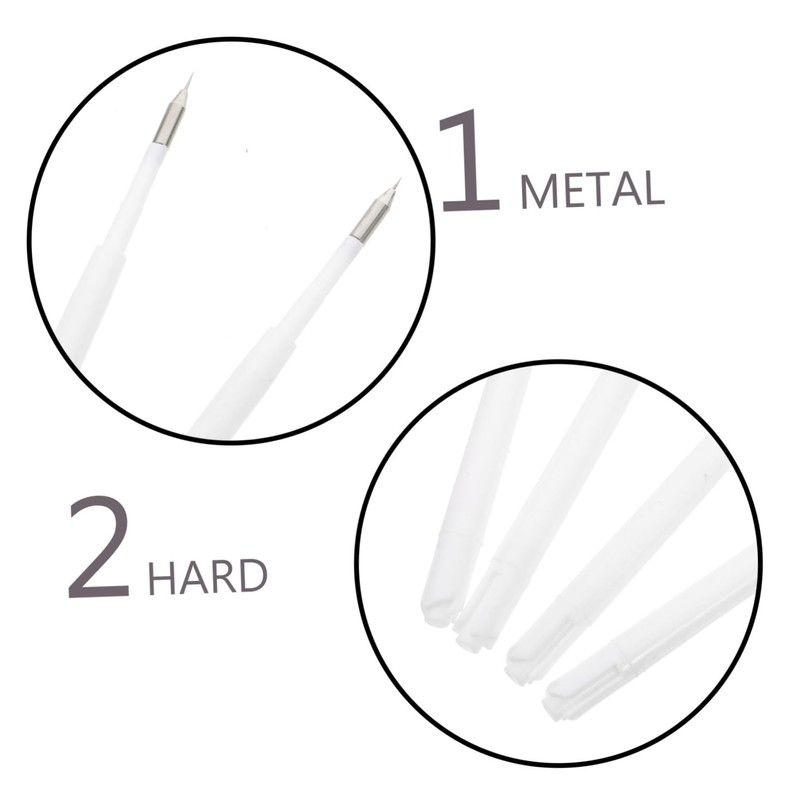GRIRIW Exhaust Needle Refill Pen Kit 4pcs Car Film Tool