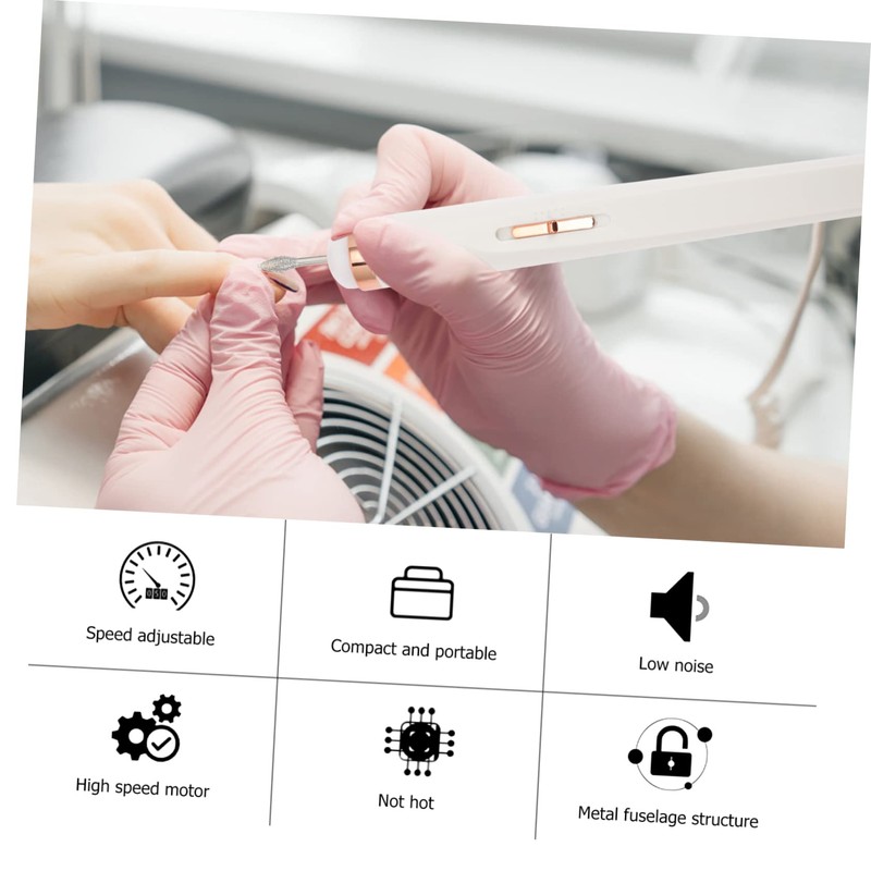BIUDECO Nail Drill Professional Electric Drill for Nails Nail Grinding
