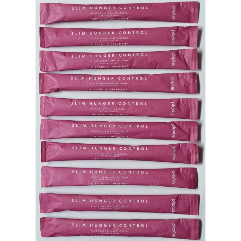 Plexus Hunger Control Black Cherry Lime Blossom 10 Packets New