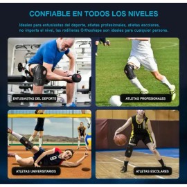 Rodillera Deportiva Gym Elástica Con Gel En Rótula 5069                                                                                               