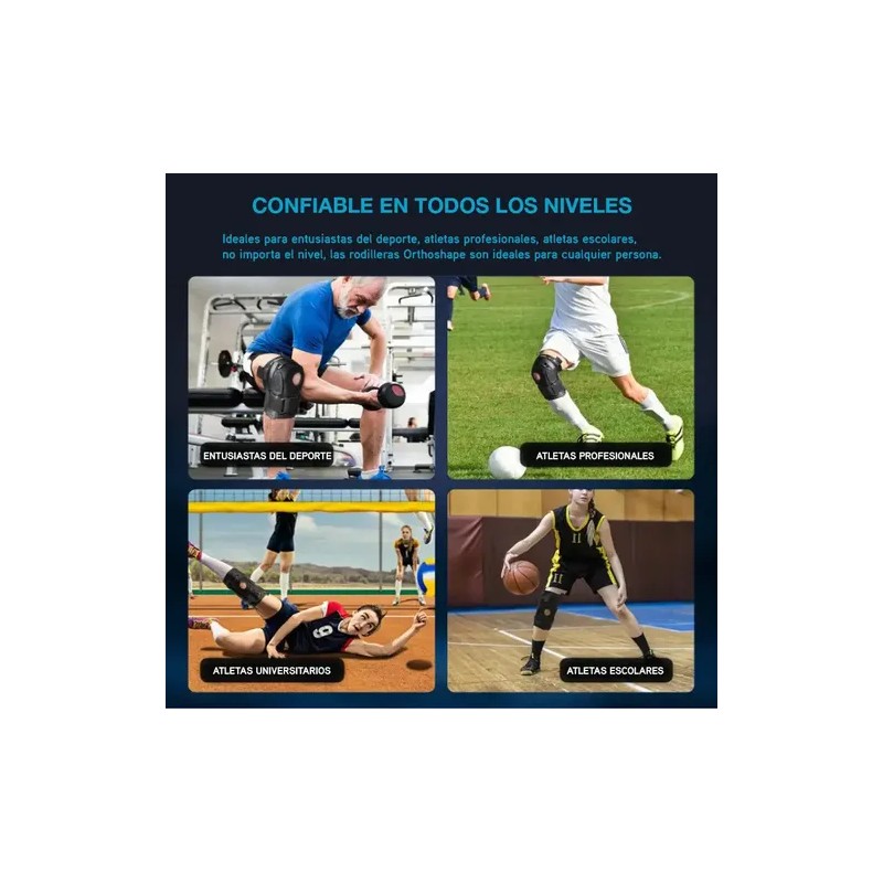 Rodillera Deportiva Gym Elástica Con Gel En Rótula 5069