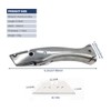 Dolphin Shaped Stainless Steel Knife Dolphin PVC Zinc-aluminum Alloy Handle