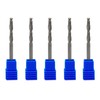 1/8" Solid Carbide Jobber Drill Bits with Straight Shank and