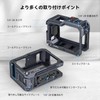SmallRig Hero12/11/10/9 Black Cage Compatible with Gopro Max Lens Microphone