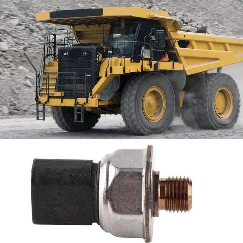 Aramox Fuel Rail Pressure Sensor, Car Pressure Sensor fit for