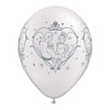 Qualatex Latex Balloons 99292-Q Cinderella & Prince Charming, 11", White
