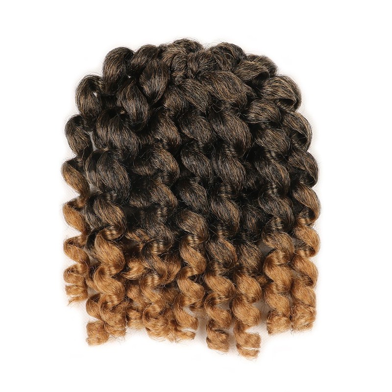 Xtrend 3packs/Lot Ombre Jumby Wand Curls Twist Crochet Hair Extensions