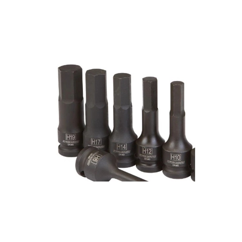 PITTSBURGH Pro 1/2 in. Drive Metric Impact Hex Socket 12mm