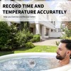 Ice Bath Thermometer Timer Digital,Water Thermometer Timer for Ice Bath,Floating