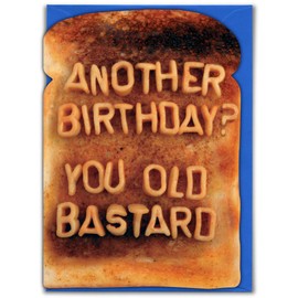 Another Birthday? You Old Bastard Card Birthday Card