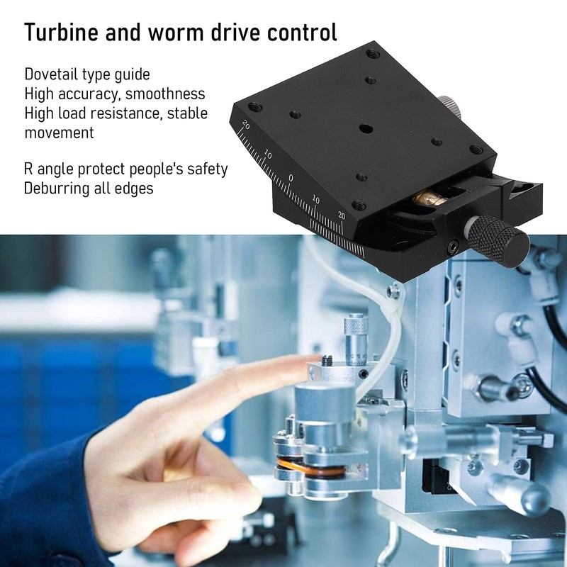 Zooke Precise Manual Goniometer Stage, Linear Stage, Optical Positioning Sliding
