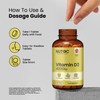NUTOC Vitamin D3 4000IU Tablets - 400 Micro Tablets, 1+