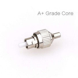 KELUSHI Single Mode 9/125 SM FC Turn 1.25 Adapter Hybrid Optical Fiber Adapter Connector.