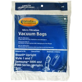 Bissell Style 1 and 7 Upright Vacuum Bags -18 Pk