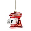 Sass & Belle Food Mixer Shaped Bauble Red
