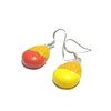Chicken Nugget Dangle Earrings - Tiny Food Jewelry